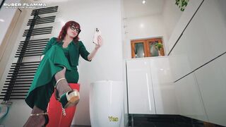 Il mio fidanzato non mi scopa, allora gli mostro come mi faccio scopare e sborrare nella figa