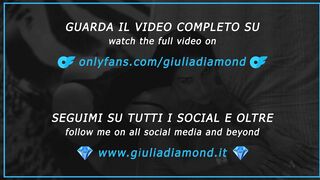 Le ZIE ITALIANE Troie Diana Zilli e Giulia Diamond SEDUCONO e si Scopano il GIOVANE Cazzo - Threesome Amatoriale Italiano (Dialoghi italiani)