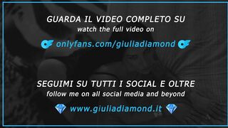 Le ZIE ITALIANE Troie Diana Zilli e Giulia Diamond SEDUCONO e si Scopano il GIOVANE Cazzo - Threesome Amatoriale Italiano (Dialoghi italiani)