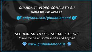 Le ZIE ITALIANE Troie Diana Zilli e Giulia Diamond SEDUCONO e si Scopano il GIOVANE Cazzo - Threesome Amatoriale Italiano (Dialoghi italiani)